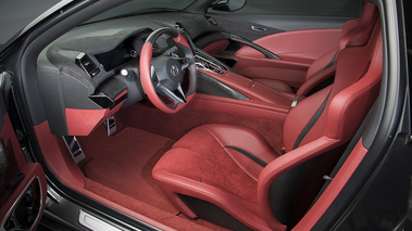 Acura NSX Concept Detroit 2013 - gris - habitacle 1