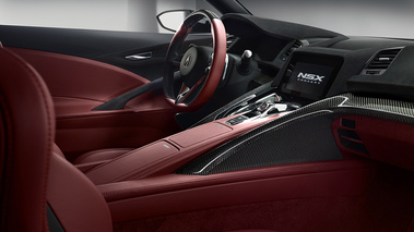 Acura NSX Concept Detroit 2013 - gris - habitacle 3