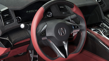 Acura NSX Concept Detroit 2013 - gris - volant