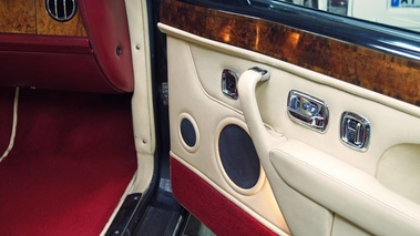 Sellerie Caribex - Bentley Continental noir panneau de porte