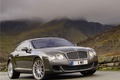 Bentley Continental GT speed grise foncée 3/4 avant