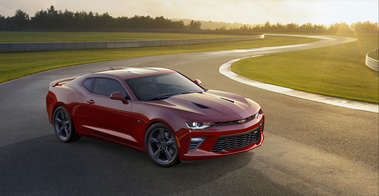 Chevrolet Camaro 2015 - Rouge - 3/4 avant droit