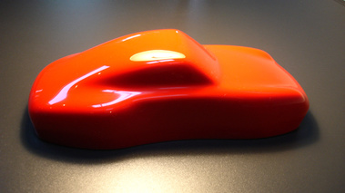 Dufour - sculpture - Porsche 911 Carrera orange