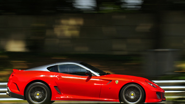 1er GT Prestige Montlhéry - Ferrari 599 GTO rouge filé