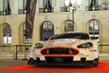Aston Martin DB9 GT1 blanc face avant