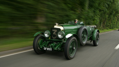 Bentley 4 Litre blower Brooklands dynamique