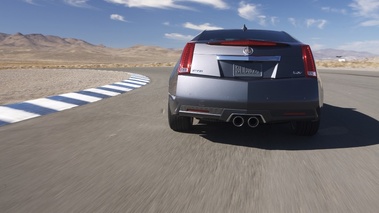 Cadillac CTS-V Coupé - grise - face arrière