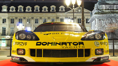 Chevrolet Corvette C6 Z06 GT1 jaune face avant