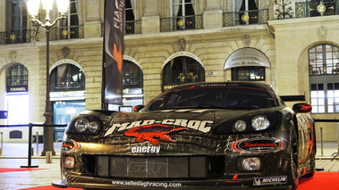 Chevrolet Corvette C6 Z06 GT1 noir face avant