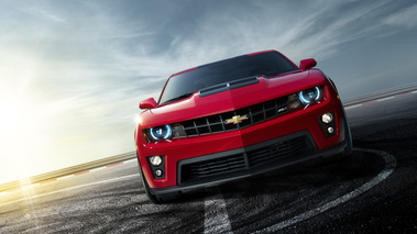 Chevy Camaro ZL1 - rouge - face avant