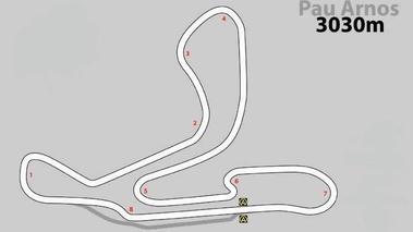 Circuit Paul Arnos plan det