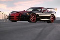 Dodge Viper SRT-10 ACR - noire/rouge - 3/4 avant gauche