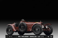 Exposition Ralph Lauren - Alfa Romeo 8C 2300 Monza rouge 3/4 avant droit