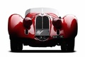 Exposition Ralph Lauren - Alfa Romeo 8C 2900 Mille Miglia rouge face avant
