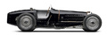 Exposition Ralph Lauren - Bugatti Type 59 Grand Prix noir profil