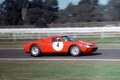 Exposition Ralph Lauren - Ferrari 250 LM rouge 3/4 avant droit filé