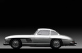 Exposition Ralph Lauren - Mercedes 300 SL gris profil
