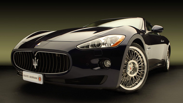 Face avant maserati GT jantes borrani