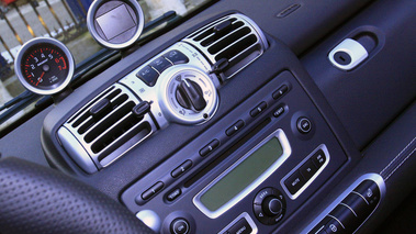 FàF Smart-iQ - Détail habitacle Smart, console centrale.