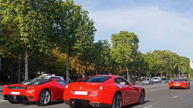 KB RossoCorsa IV - Ferrari 599 GTB Fiorano rouge & Enzo rouge & 458 Italia rouge