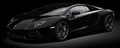 Lamborghini Aventador LP700-4 noir 3/4 avant gauche