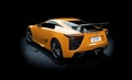 Lexus LF-A - orange - 3/4 arrière gauche