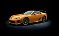 Lexus LF-A - orange - 3/4 avant gauche