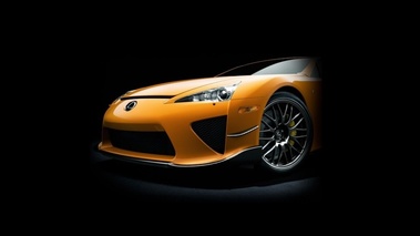 Lexus LF-A - Orange - détail, avant