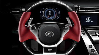 Lexus LF-A - volant
