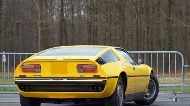 Montlhéry le 27.03.10 - Maserati Bora jaune 3/4 arrière droit