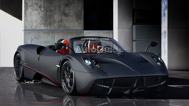 Pagani Huayra roadster - noir - Photoshop Jonsibal