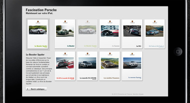 Porsche - application iPad