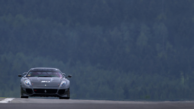 Modena Track Days 2011 - Ferrari 599XX anthracite face avant