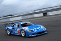 Modena Track Days 2011 - Ferrari F40 LM bleu 3/4 avant droit filé penché