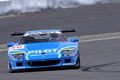 Modena Track Days 2011 - Ferrari F40 LM bleu face avant penché