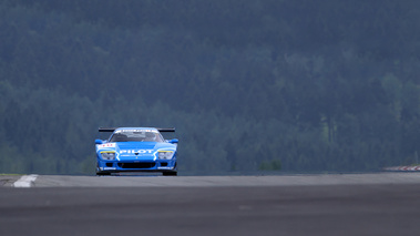 Modena Track Days 2011 - Ferrari F40 LM bleu face avant