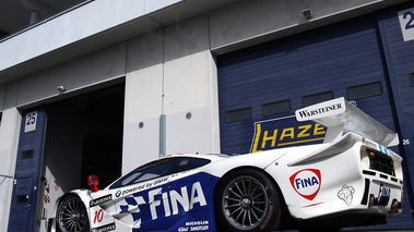 Modena Track Days 2011 - McLaren F1 GTR blanc 3/4 arrière gauche