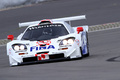 Modena Track Days 2011 - McLaren F1 GTR blanc face avant penché