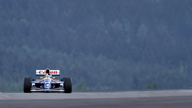 Modena Track Days 2011 - Renault Formule 1 bleu face avant