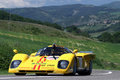 Vernasca Silver Flag 2011 - Ferrari 512M jaune 3/4 avant gauche