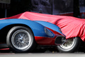 Vernasca Silver Flag 2011 - Ferrari bleu/rouge 3/4 avant droit coupé