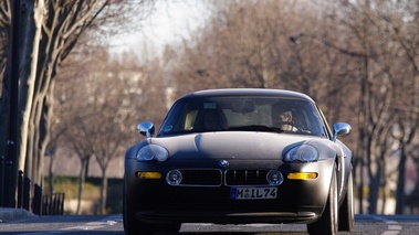 BMW Z8 noir mate Rallye de Paris 2009 face avant