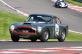 Aston Martin DB4 GT vert Tour Auto 2009 3/4 avant gauche