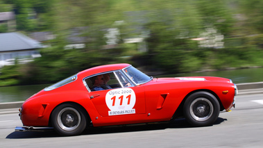 Ferrari 250 SWB rouge Tour Auto 2009 filé