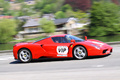 Ferrari Enzo rouge Tour Auto 2009 3/4 avant droit