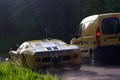 Ford GT40 jaune Tour Auto 2009 3/4 arrière gauche