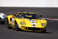 Ford GT40 jaune Tour Auto 2009 3/4 avant droit