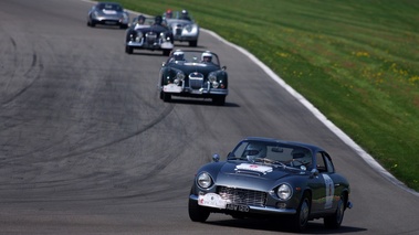 Lancia Flaminia Zagato gris Tour Auto 2009 3/4 avant gauche