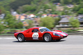 Porsche 904 GTS rouge/grise Tour Auto 2009 3/4 avant droit filé