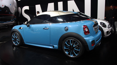 Mini Concept Coupé Bleu 3/4 AR